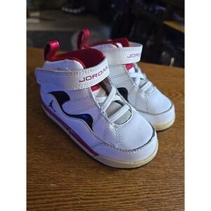 NIKE SIZE 8C AIR JORDAN FLIGHT TR 97 428829-101 TODDLER BASKETBALL SNEAKERS‎
